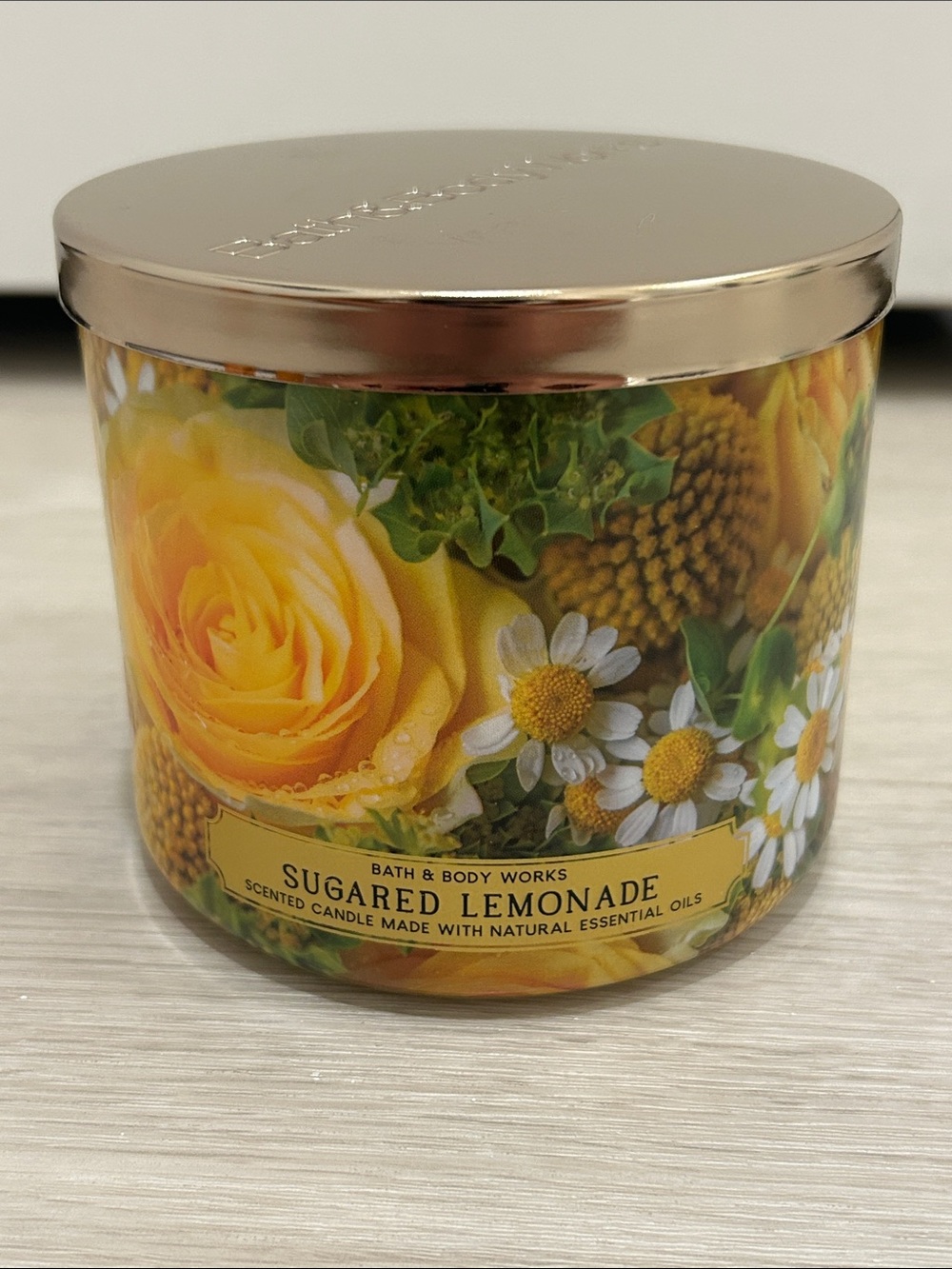 Bath & Body Works (NWT) Sugared Lemonade Candle